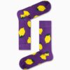 Καλτσα Unisex με Σχέδιο Purple Lemon