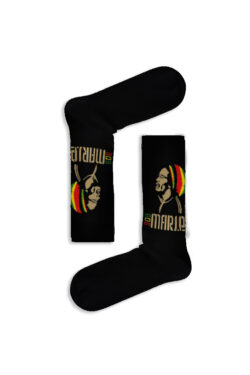 Κάλτσα Unisex με Σχέδιο Bob Marley