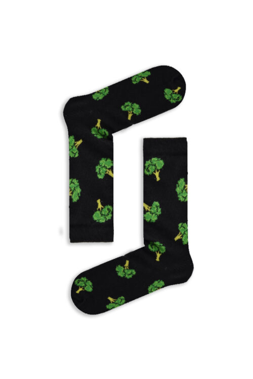 Κάλτσα Unisex με Σχέδιο Broccoli