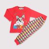 Πυτζάμα Παιδική Muck Bunny Κόκκινο