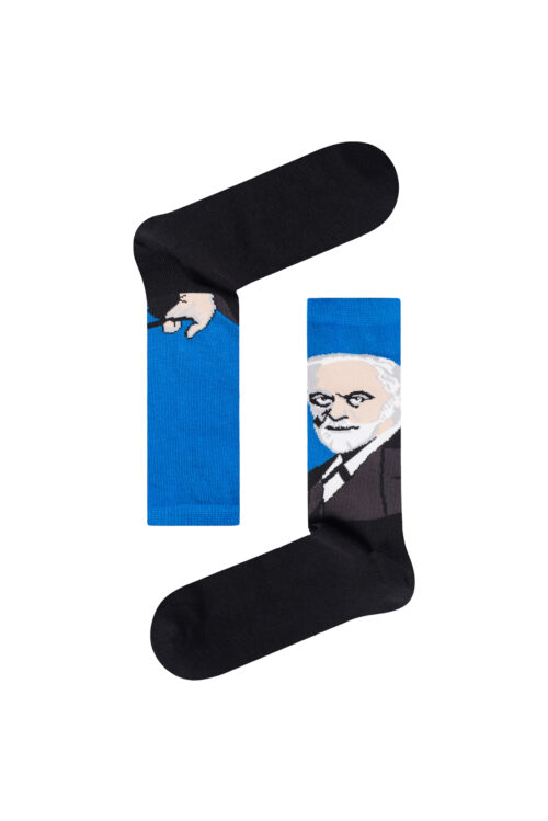 Κάλτσα Unisex με Σχέδιο Freud