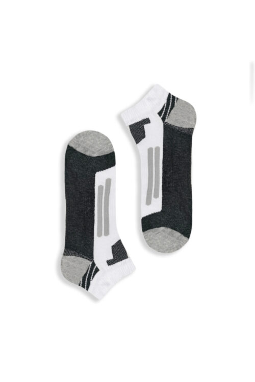 Κάλτσα Σοσόνι Βαμβακερό Grey Stripes
