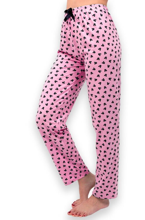 Γυναικείο Βαμβακερό Παντελόνι Πυτζάμα Pink Little Mouse