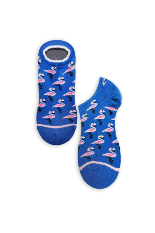 Κάλτσα Σοσόνι Βαμβακερό Blue Flamingo