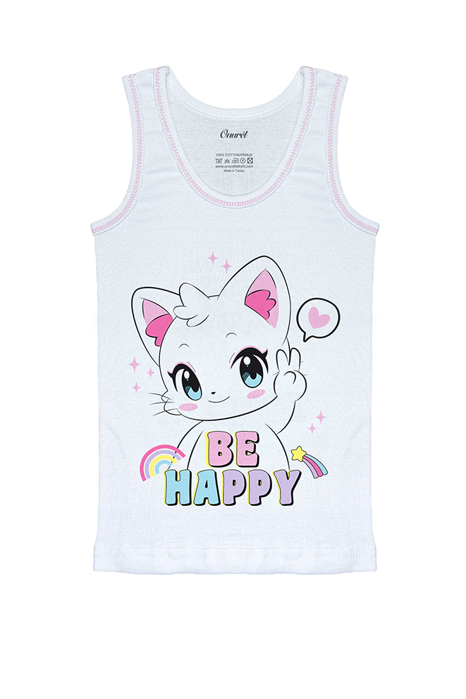 Παιδική Φανέλα για Κορίτσια με Τιράντα