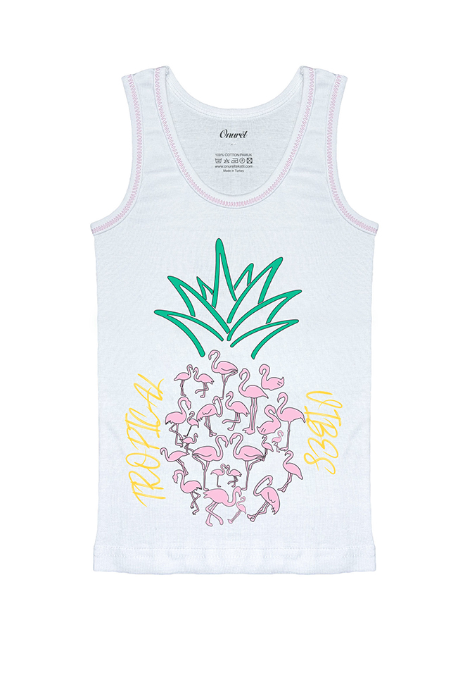 Παιδική Φανέλα για Κορίτσια με Τιράντα