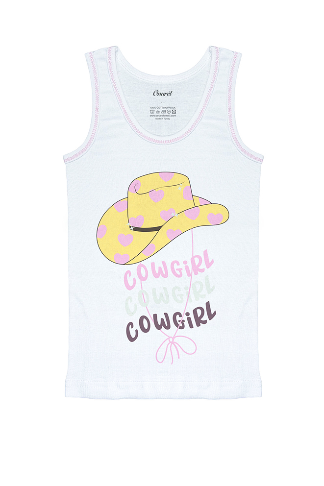 Παιδική Φανέλα για Κορίτσια με Τιράντα