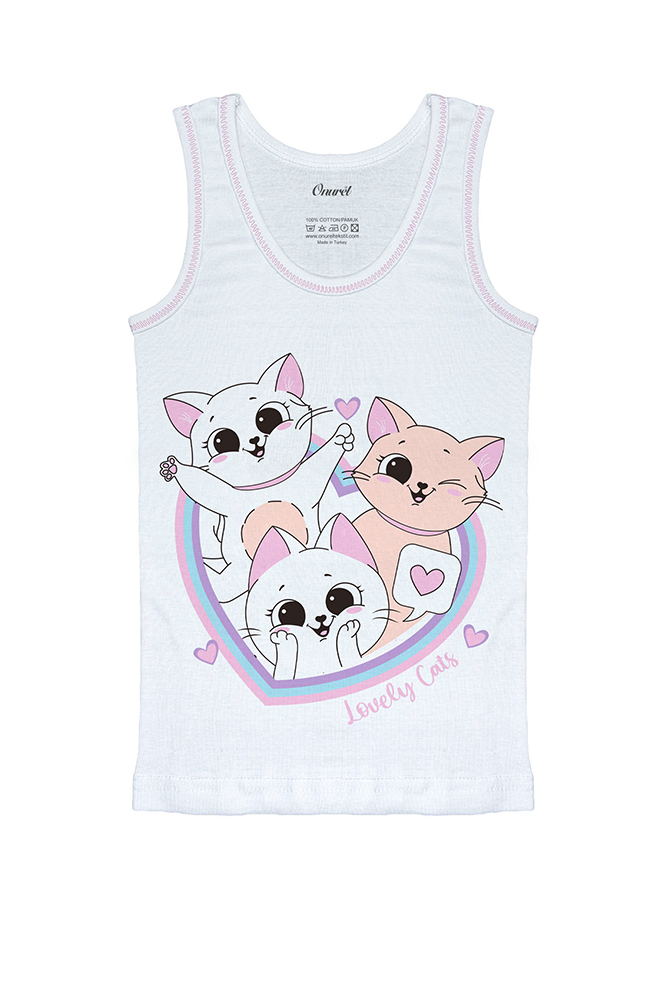 Παιδική Φανέλα για Κορίτσια με Τιράντα