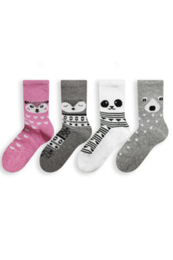 Παιδικές Βαμβακερές Κάλτσες Bear & Owl