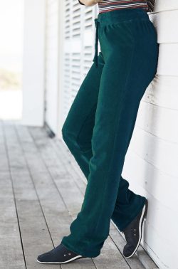 Γυναικείο Βελουτέ Παντελόνι Petrol