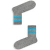 Κάλτσα Unisex με Σχέδιο Grey Blue Lines