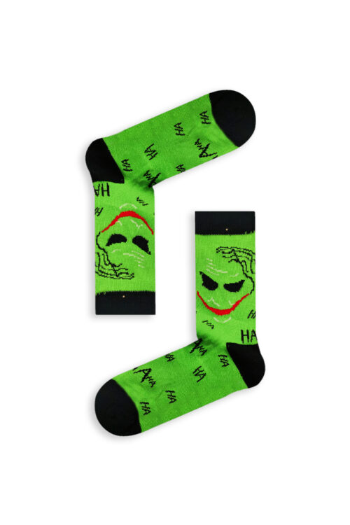 Κάλτσα Unisex με Σχέδιο Joker Smile