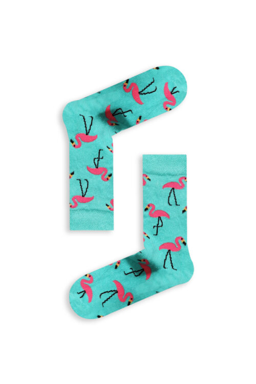 Κάλτσα Unisex με Σχέδιο Veraman Flamingo!