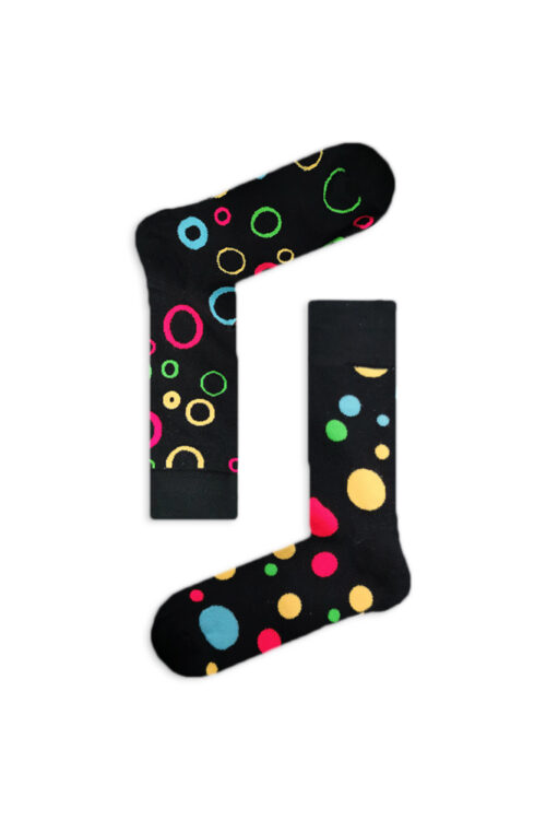 Κάλτσα Unisex με Σχέδιο Color Mixing
