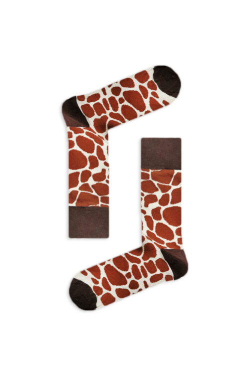 Κάλτσα Unisex με Σχέδιο Giraffe Print
