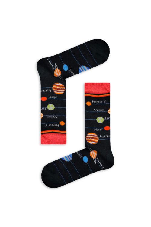 Κάλτσα Unisex με Σχέδιο Solar System