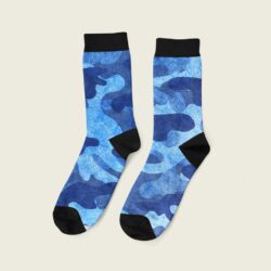 Κάλτσα Unisex Digital Blue Kamuflaz