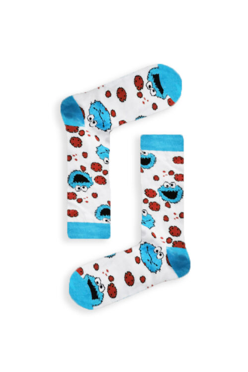 Κάλτσα Unisex με Σχέδιο Cookie Monster