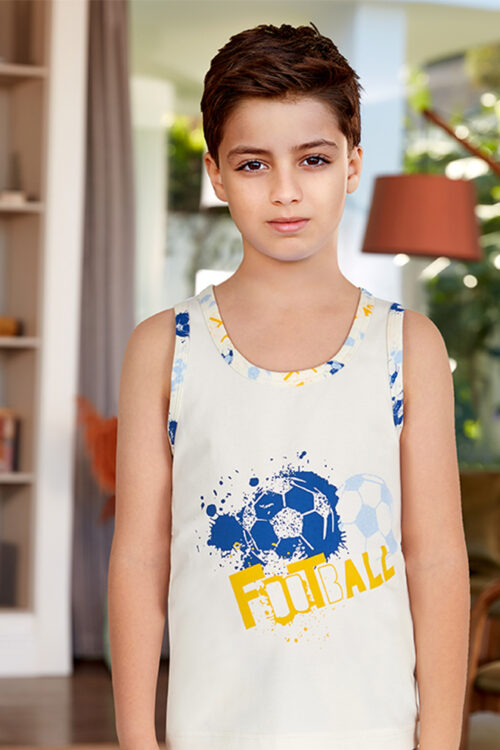 Παιδική Φανέλα για Αγόρια με Τιράντα Football