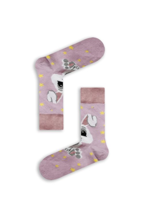 Κάλτσα Unisex με Σχέδιο Bunny