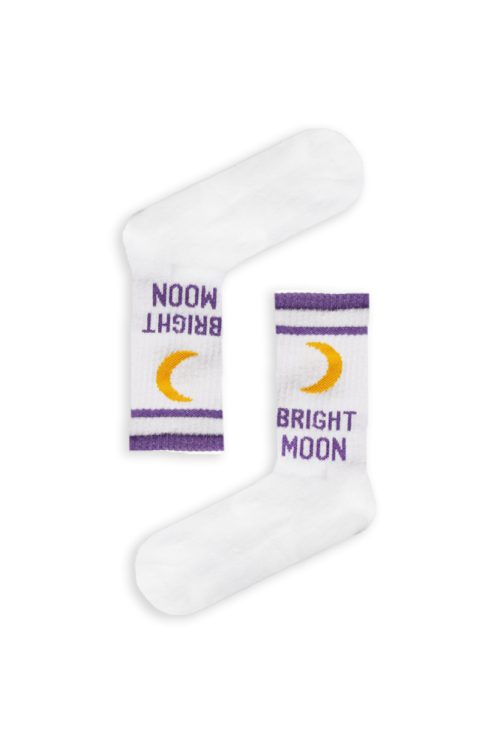 Κάλτσα Unisex με Σχέδιο Bright Moon