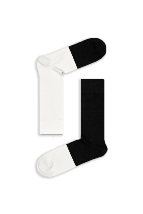 Κάλτσα Unisex με Σχέδιο Black & White