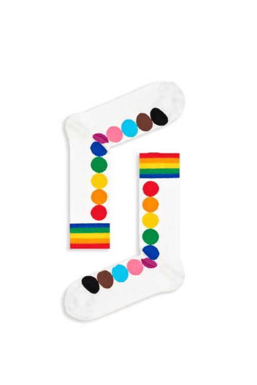 Κάλτσα Unisex με Σχέδιο Colorful Pride