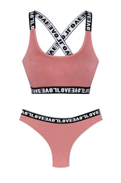 Γυναικείο Βαμβακερό Σετ Love