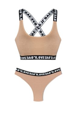 Γυναικείο Βαμβακερό Σετ Love