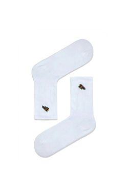 Κάλτσα Unisex με Σχέδιο Κέντημα Pizza