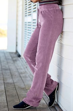 Γυναικείο Βελουτέ Παντελόνι Lila