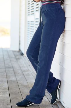 Γυναικείο Βελουτέ Παντελόνι Raf Blue