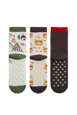 Κάλτσα Παιδική Πετσετέ Bear