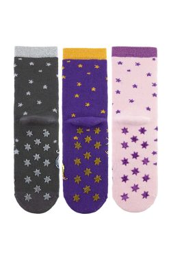 Alternative view of Κάλτσα Παιδική Πετσετέ Unicorn- 3τμχ