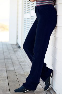 Γυναικείο Βελουτέ Παντελόνι Navy