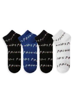 Alternative view of Γυναικεία Κάλτσα Σοσόνι Βαμβακερό Friends - 4τμχ