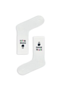 Κάλτσα Unisex με Σχέδιο Coffee