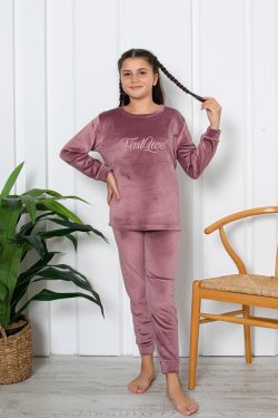 Πυτζάμα Παιδική Βελούδινη First Level