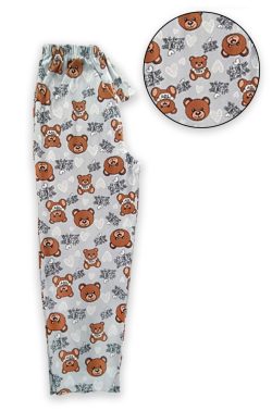 Γυναικείο Βελουτέ Παντελόνι Πυτζάμας Toy Teddy