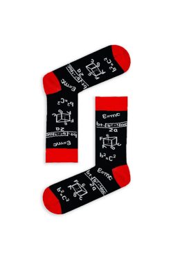 Κάλτσα Unisex με Σχέδιο Theory Time