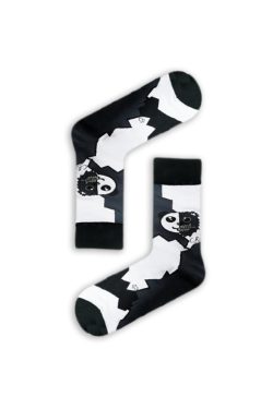 Κάλτσα Unisex με Σχέδιο Yin Yang Panda