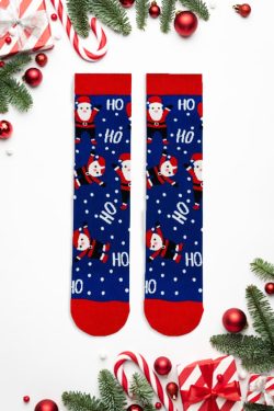 Κάλτσα Unisex με Σχέδιο Ho Ho Ho
