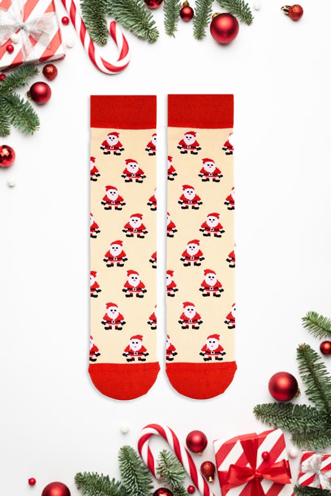 Κάλτσα Unisex με Σχέδιο Little Santa