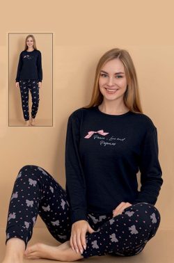 Γυναικεία Βαμβακερή Πυτζάμα Peace & Love