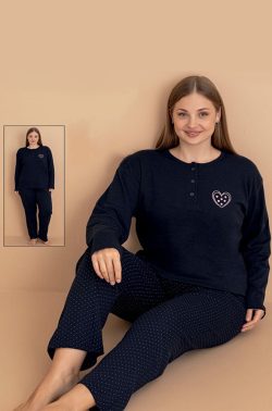 Γυναικεία Βαμβακερή Πυτζάμα Heart