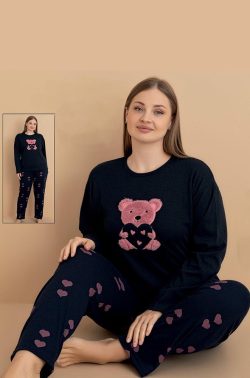 Γυναικεία Βαμβακερή Πυτζάμα Bear