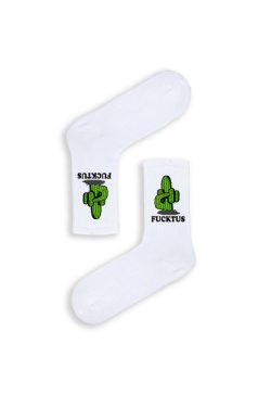 Κάλτσα Unisex με Σχέδιο Fucktus