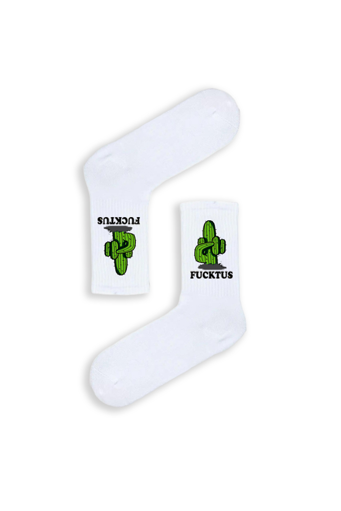 Κάλτσα Unisex με Σχέδιο Fucktus